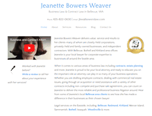 Tablet Screenshot of bowerslaw.com